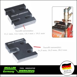 Injektor támasztó,tartó lemez konzol 2 részes (MLR-600 140)