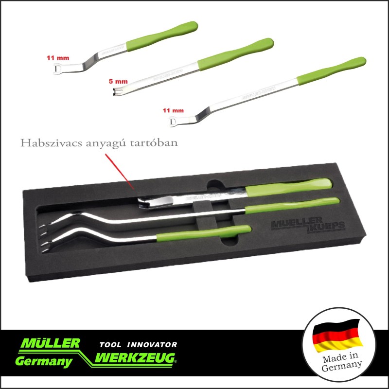 Patent kiszedő szerszám klt. spec. 245-370 mm 3db-os XL (MLR-277 023)