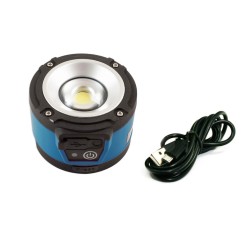Szerelőlámpa LED 01 COB ledes - akkus, mágneses 5W 600 Lumen + USB (LAS-7505) Szerelőlámpa LED 01 COB ledes - akkus, mágneses 5W 600 Lumen + USB (LAS-7505)