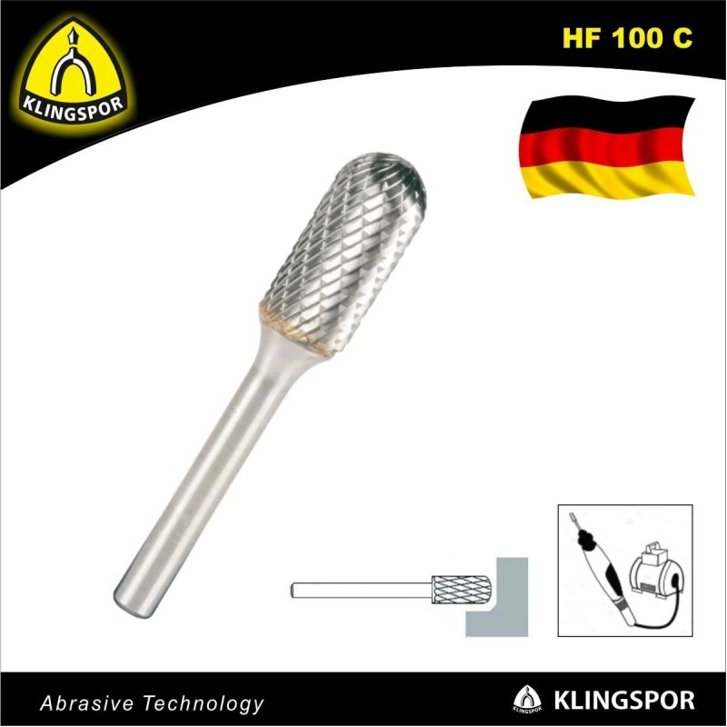 Turbómaró, hengeres, gömbölyített vég 6.0 x 18 mm T6 (295694)