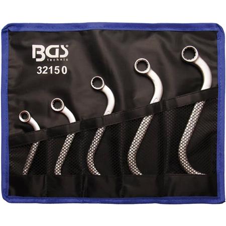 Csillag-csillagkulcs klt. "S" alakú 5 db-os COLOS (BGS-32150) Csillag-csillagkulcs klt. "S" alakú 5 db-os COLOS (BGS-32150)