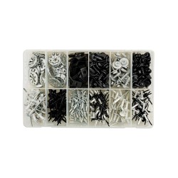 Karosszéria felújító készlet acél rögzítőelemek Ford-GM-VW - 400 db (CON-36040) Karosszéria felújító készlet acél rögzítőelemek Ford-GM-VW - 400 db (CON-36040)