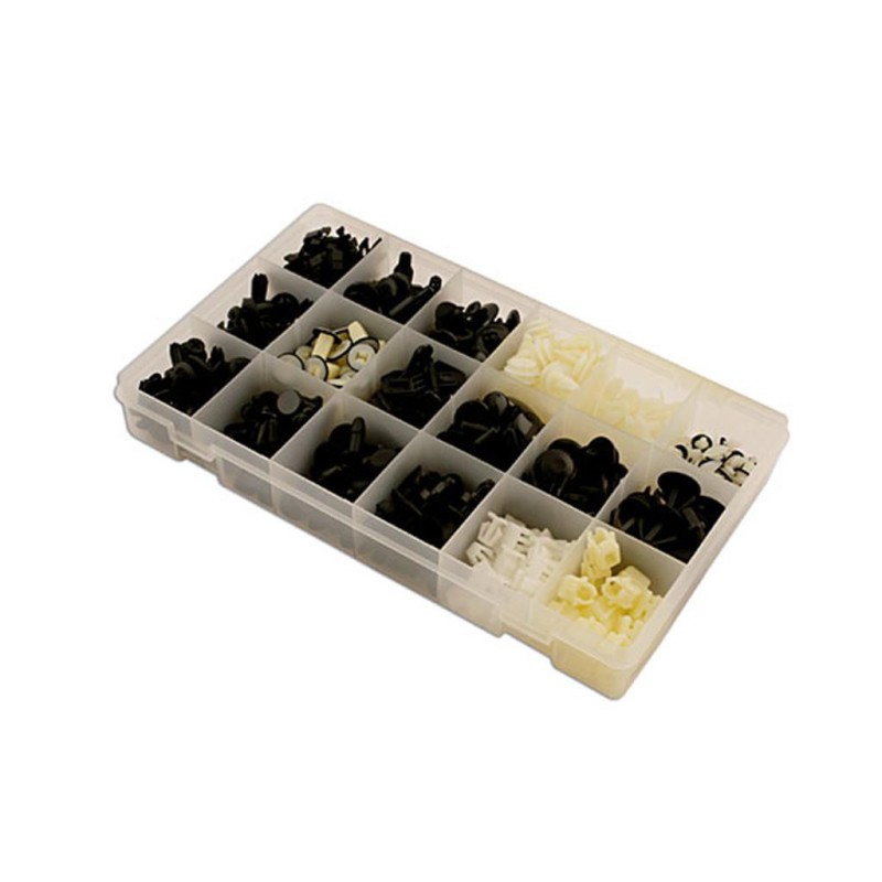 Műanyag patent készlet, válogatott, Honda gépk. - 418 db (CON-36009)