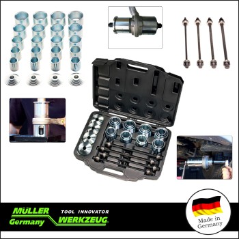 Szilent és csapágy ki-beszerelő klt 34-72 mm (MLR-609 400) Szilent és csapágy ki-beszerelő klt 34-72 mm (MLR-609 400)