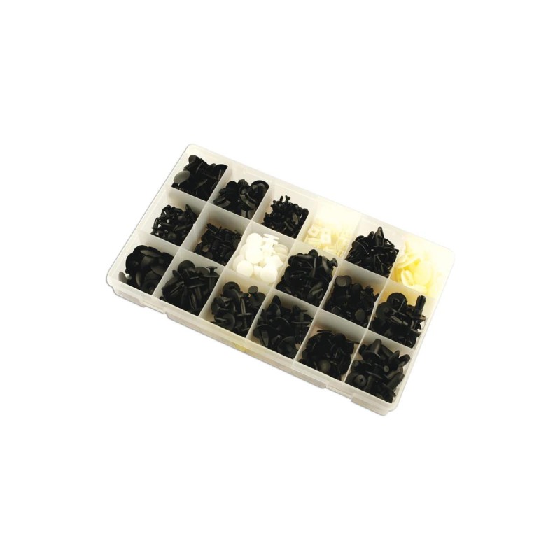 Műanyag, vegyes patent, betét készlet Ford - 415 db (CON-36024) Műanyag, vegyes patent, betét készlet Ford - 415 db (CON-36024)