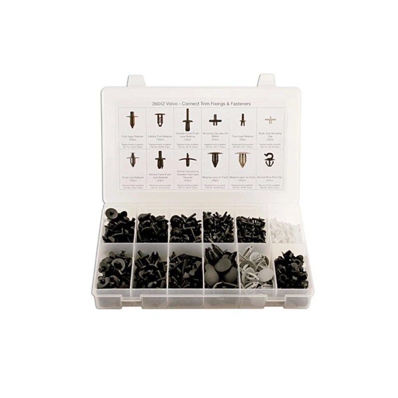 Műanyag patent készlet Volvo - 350 db (CON-36042)