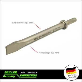 Vibro kalapács XL-hez 1 db Lapos Vésőszár L300 mm (MLR-290 318) Vibro kalapács XL-hez 1 db Lapos Vésőszár L300 mm (MLR-290 318)