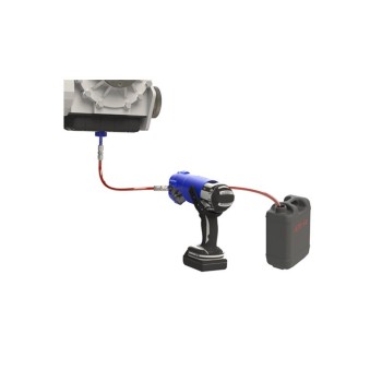 Folyadékpumpa - fúrógépbe fogható - gyorsátfolyású + adapter készlet (AB71197) Folyadékpumpa - fúrógépbe fogható - gyorsátfolyású + adapter készlet (AB71197)