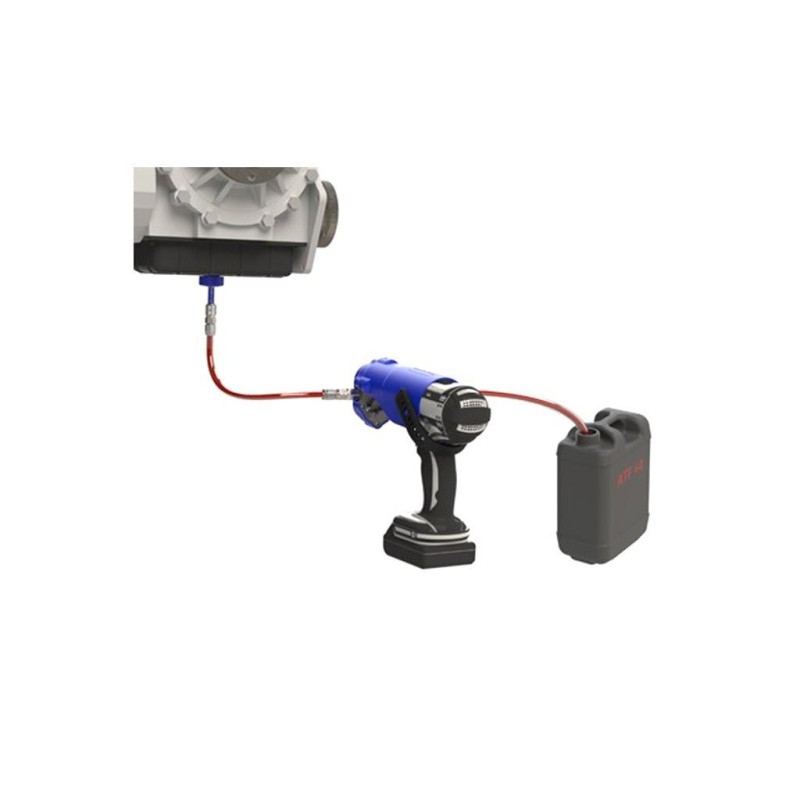 Folyadékpumpa - fúrógépbe fogható - gyorsátfolyású + adapter készlet (AB71197)