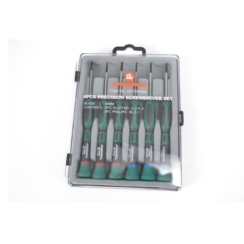 Csavarhúzó készlet, műszerész (D3750P06S) Csavarhúzó készlet, műszerész (D3750P06S)
