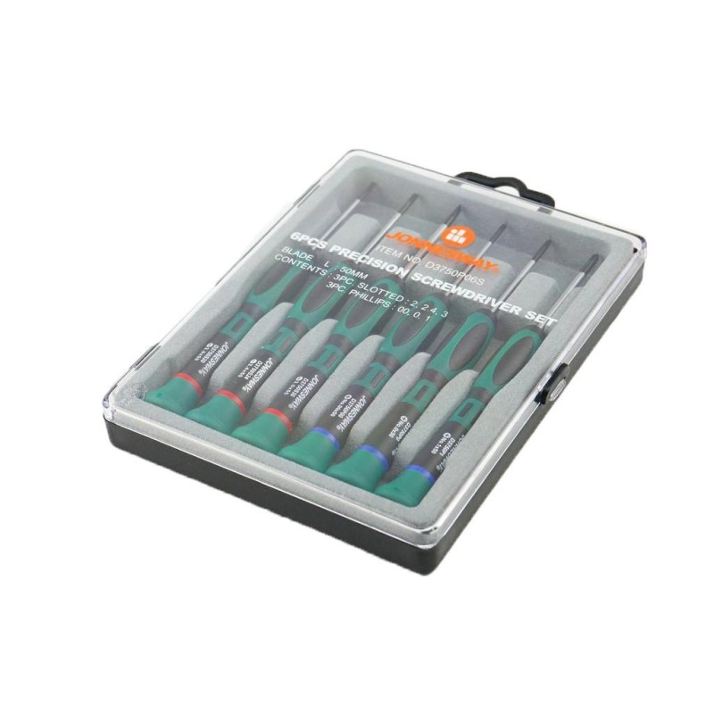 Csavarhúzó készlet, műszerész (D3750P06S) Csavarhúzó készlet, műszerész (D3750P06S)