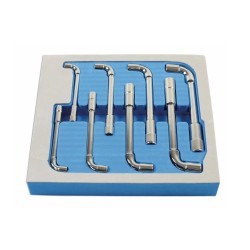 Pipakulcs készlet 6-13 mm 8 részes - EVA tálcán (LAS-7506)