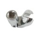 Villáskulcs adapter csuklós 22 mm-es CrowFoot nyitott 12 szögű 1/2" (LAS-7519)