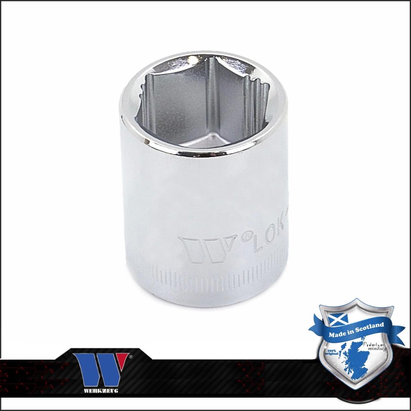 Lok-Typ Dugókulcs - crowafej 3/8" 22 mm 6 lap alacsony (1233-15-WW)