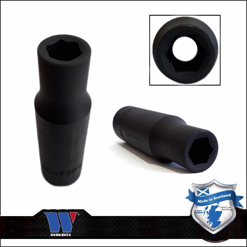 Lok-Typ Légkulcsfej - gépifej 1/2" 11 mm 6 lap hosszú (1095-2-WW) Lok-Typ Légkulcsfej - gépifej 1/2" 11 mm 6 lap hosszú (1095-2-WW)