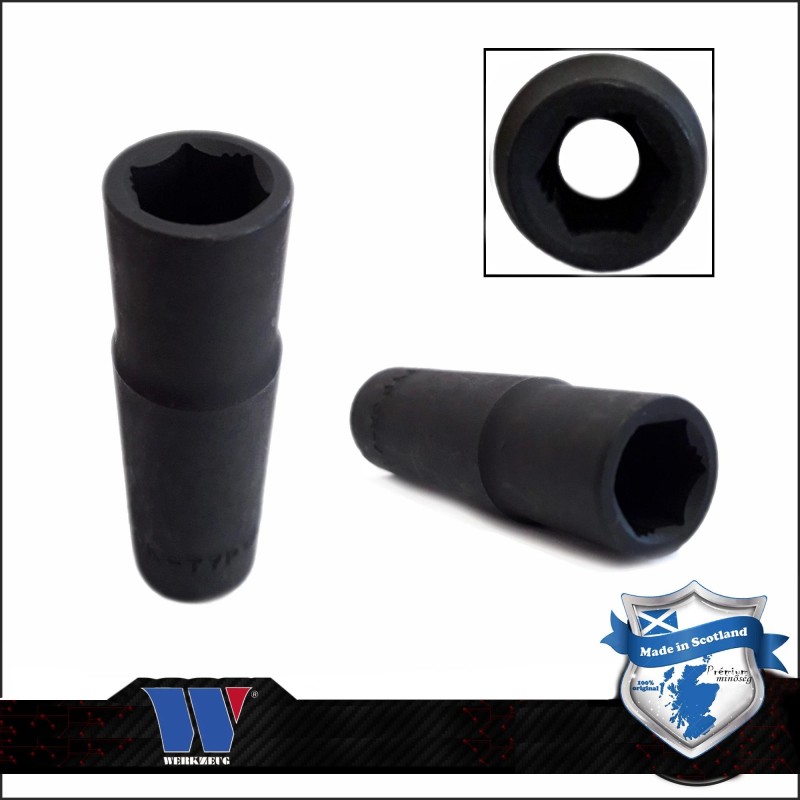 Lok-Typ Légkulcsfej - gépifej 1/2" 12 mm 6 lap hosszú (1095-3-WW) Lok-Typ Légkulcsfej - gépifej 1/2" 12 mm 6 lap hosszú (1095-3-WW)