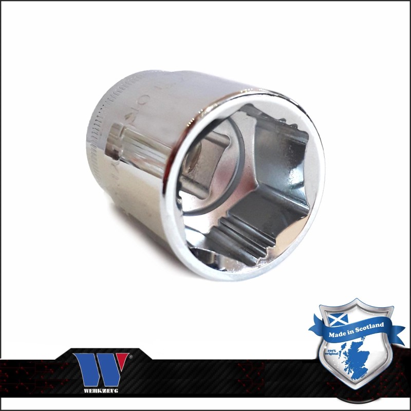 Lok-Typ Dugókulcs - crowafej 1/2" 30 mm 6 lap normál (1063-19-WW)