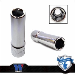 Lok-Typ Dugókulcs - crowafej 3/8" 12 mm 6 lap hosszú (1234-5-WW)