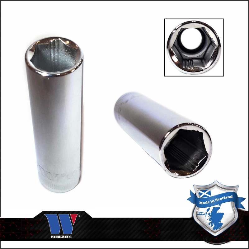 Lok-Typ Dugókulcs - crowafej 3/8" 15 mm 6 lap hosszú (1234-8-WW) Lok-Typ Dugókulcs - crowafej 3/8" 15 mm 6 lap hosszú (1234-8-WW)