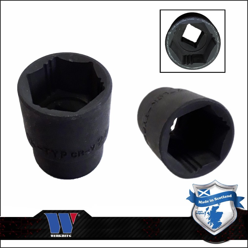 Lok-Typ Légkulcsfej - gépifej 1/2" 27 mm 6 lap alacsony (7024-27-WW) Lok-Typ Légkulcsfej - gépifej 1/2" 27 mm 6 lap alacsony (7024-27-WW)