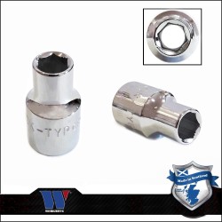 Lok-Typ Dugókulcs - crowafej 3/8" 8 mm 6 lap alacsony (1233-1-WW) Lok-Typ Dugókulcs - crowafej 3/8" 8 mm 6 lap alacsony (1233-1-WW)