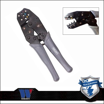 Fogó, saruzó - áttételes, racsnis - érvéghüvelyre 0.25-6.0 mm2 - 215 mm (881-WW)