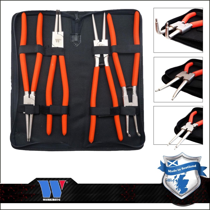 Fogó seeger klt. 300 mm 4 db-os (41114-WW)