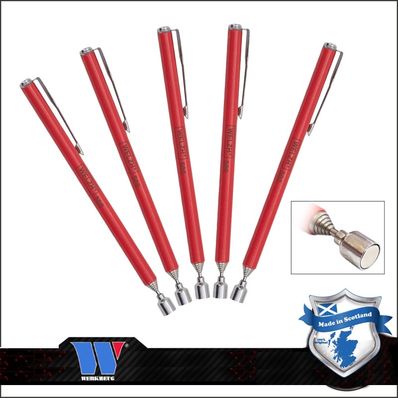 Mágnes teleszkópos klt. 150-610 mm - 0,7 kg 5 db-os készlet (500-WW)