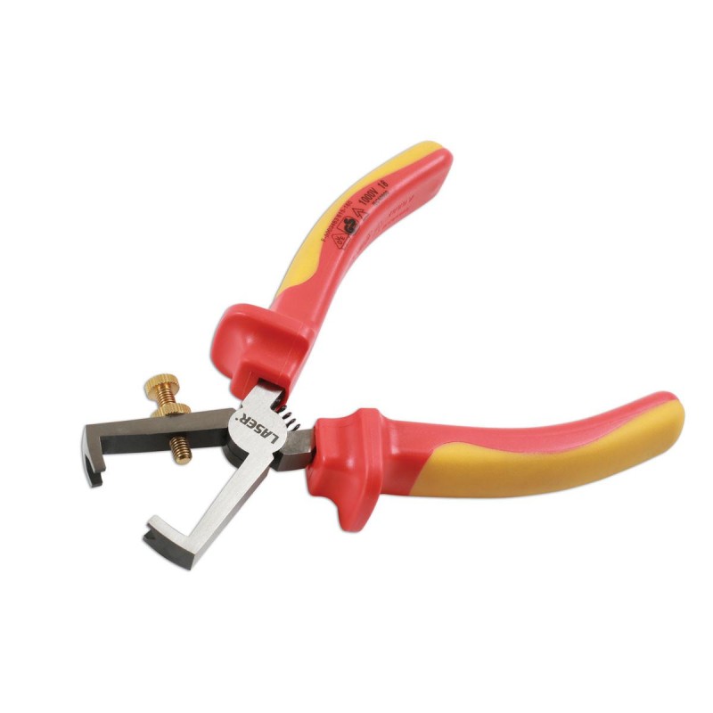 Szigetelt VDE 1000 V-os blankoló fogó - 160 mm (LAS-7423)