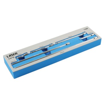 Toldószár készlet 1/4" - 6 db-os 50-75-100-150-250-375 mm - Tálcás (LAS-7368) Toldószár készlet 1/4" - 6 db-os 50-75-100-150-250-375 mm - Tálcás (LAS-7368)