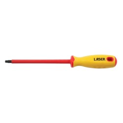 Szigetelt VDE 1000 V-os Torx csavarhúzó T30 (LAS-7454) Szigetelt VDE 1000 V-os Torx csavarhúzó T30 (LAS-7454)