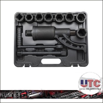 Nyomatéksokszorozó készletben 3200 Nm + 7 db 1" dugókulcs (800070-UTC) Nyomatéksokszorozó készletben 3200 Nm + 7 db 1" dugókulcs (800070-UTC)