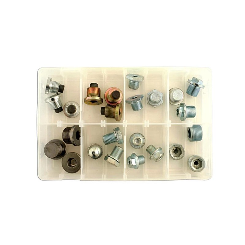 Olajleeresztő csavarok készletben, 24 db (CON-32754)