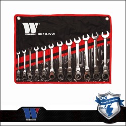 Csillag-villás racsnis-csuklós klt. 8-19 mm 12 részes 72T (8010-WW) Csillag-villás racsnis-csuklós klt. 8-19 mm 12 részes 72T (8010-WW)