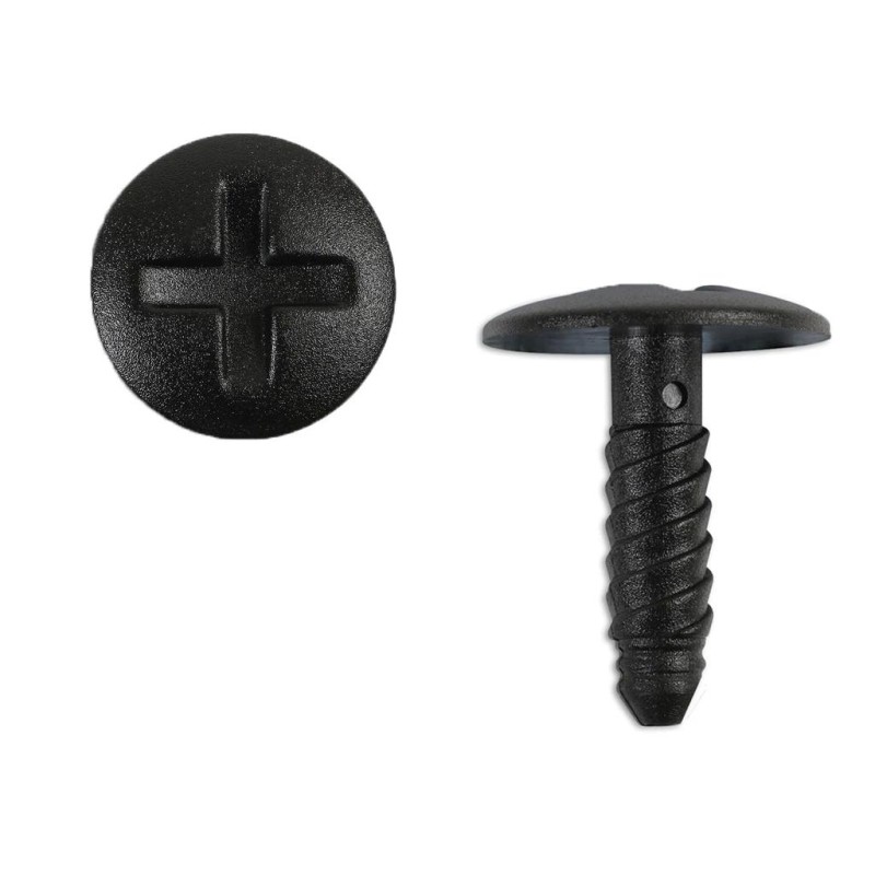 Patent klt. csavaros kialakítású, fekete, kiszerelés. VW 10 db-os (CON-36589) Patent klt. csavaros kialakítású, fekete, kiszerelés. VW 10 db-os (CON-36589)