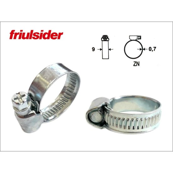 Bilincs Friulsider 25-40 mm - 9 mm W1 FM (25-40FRIU)