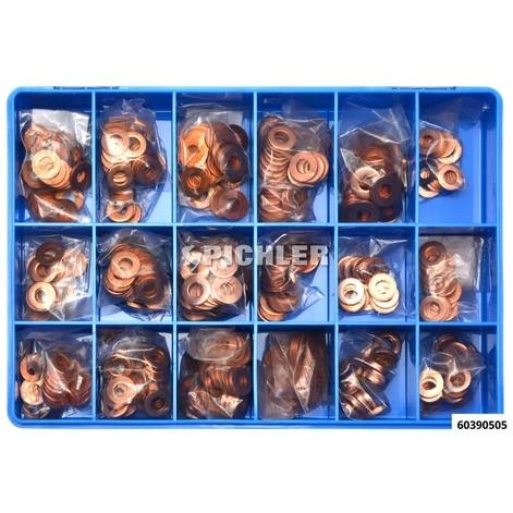 Porlasztó (injektor) réztömítés "tűzkarika" alátét klt. 450 db-os CRD (60390505)