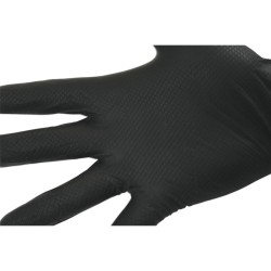 Kesztyű Grippaz 100% Nitril 8/M - dobozos 50 db-os - FEKETE (CON-37305) Kesztyű Grippaz 100% Nitril 8/M - dobozos 50 db-os - FEKETE (CON-37305)