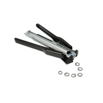 Gyűrűs kapocs tűző fogó klt. - kárpitok szerelésére (LAS-4591)