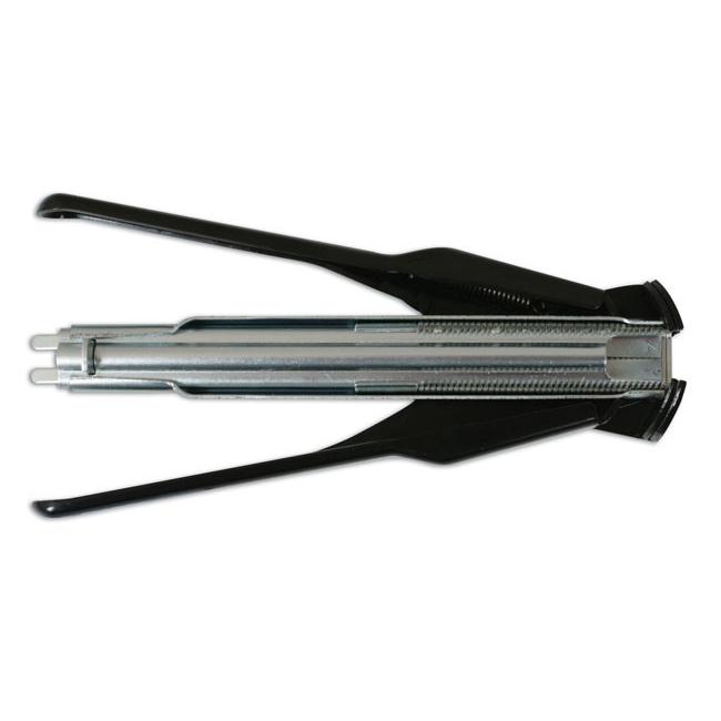 Gyűrűs kapocs tűző fogó klt. - kárpitok szerelésére (LAS-4591) Gyűrűs kapocs tűző fogó klt. - kárpitok szerelésére (LAS-4591)