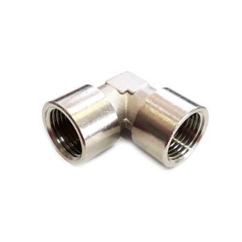 Levegős csatlakozó, acél 90° könyök BB 1/2" (201M-1-2)