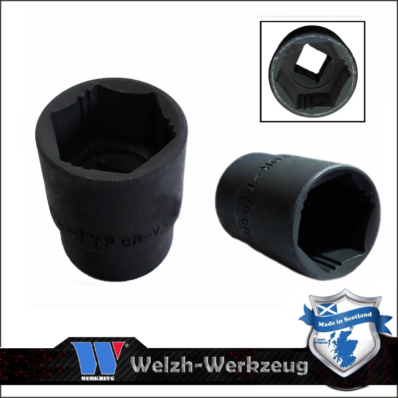 Lok-Typ Légkulcsfej - gépifej 1/2" 32 mm 6 lap alacsony (7024-32-WW) Lok-Typ Légkulcsfej - gépifej 1/2" 32 mm 6 lap alacsony (7024-32-WW)