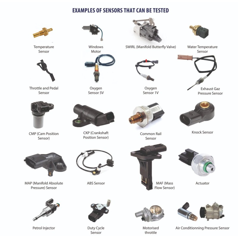 Autóipari szenzor szimulátor - profi (HU31035) Autóipari szenzor szimulátor - profi (HU31035)