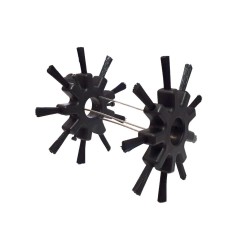 Csővizsgáló kamerához Központosító kefe 150 mm-es -1 pár (HU23072-1)