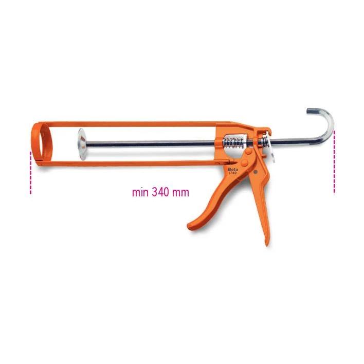 Kinyomópisztoly, lakkozott fémlemezből (1749)