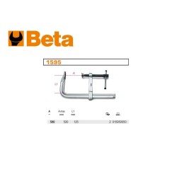 Párhuzamszorító 125x500 mm (1595-500) Párhuzamszorító 125x500 mm (1595-500)