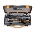 Dugókulcs készlet 1/4" 6 lap 5-14 mm 39 db-os (900-C11)