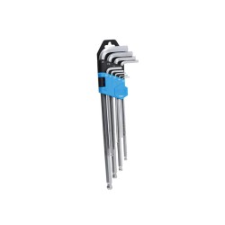 Imbuszkulcs készlet 1/16-3/8" mm gömbvégű hosszú (BGS-799) Imbuszkulcs készlet 1/16-3/8" mm gömbvégű hosszú (BGS-799)