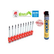 Betonszög 38 x 2,6 mm Trakit XHA Extra 1000 db + Patron (9381000XHA) Betonszög 38 x 2,6 mm Trakit XHA Extra 1000 db + Patron (9381000XHA)