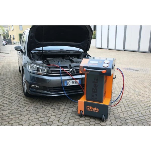 Beta 1893/1234YF automata klímatöltő állomás R1234yf hűtőközeghez Beta 1893/1234YF automata klímatöltő állomás R1234yf hűtőközeghez